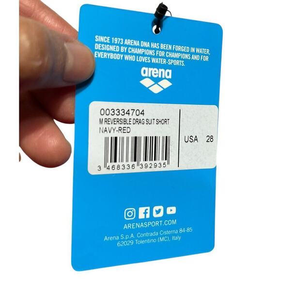 Arena Reversible Drag Suit Short / Size-28 - Picture 10 of 12